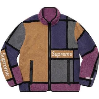 シュプリーム(Supreme)の【M】Supreme Colorblocked Fleece jacket (ブルゾン)