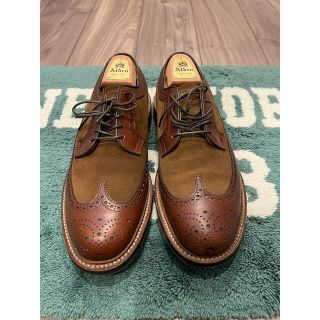 オールデン(Alden)のAlden Brogue別注　　新品同様品(ドレス/ビジネス)