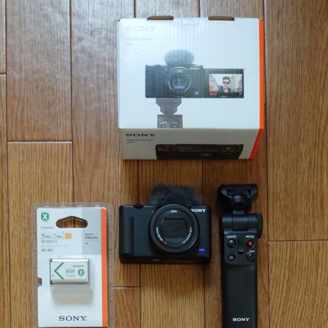 SONY(ソニー)のSONY VLOGCAM ZV-1G  スマホ/家電/カメラのカメラ(ビデオカメラ)の商品写真
