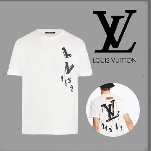 LOUIS VUITTON - LOUIS VUITTON 美品 フロウティング 半袖 Tシャツ Ｓ