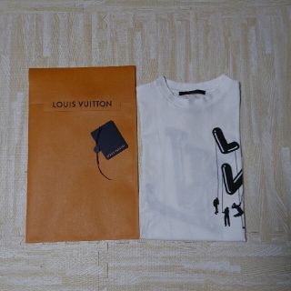 LOUIS VUITTON - LOUIS VUITTON 美品 フロウティング 半袖 Tシャツ S