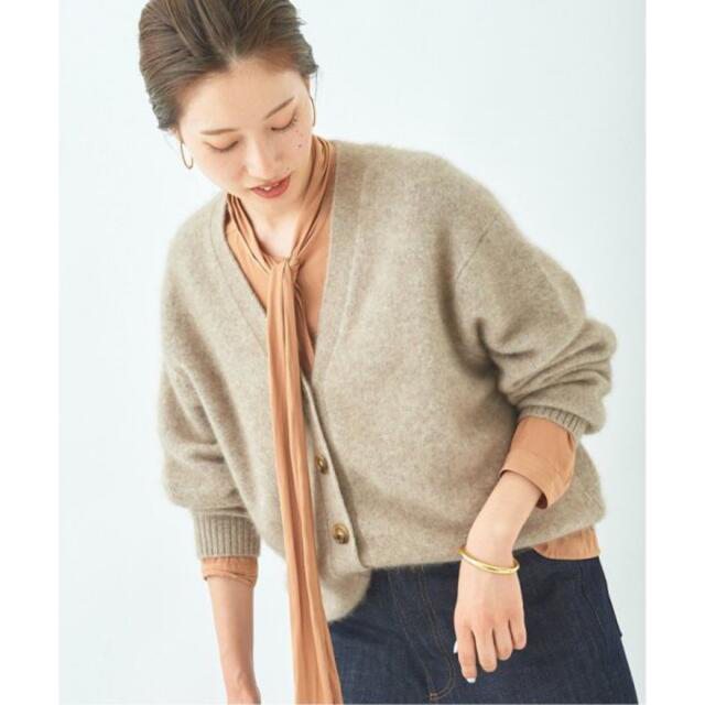 Plage(プラージュ)のPlage2021aw⭐︎Cashmere Mix Furカーディガン レディースのトップス(カーディガン)の商品写真