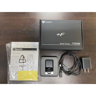 フジツウ(富士通)のFS030W（モバイルルーター）(その他)