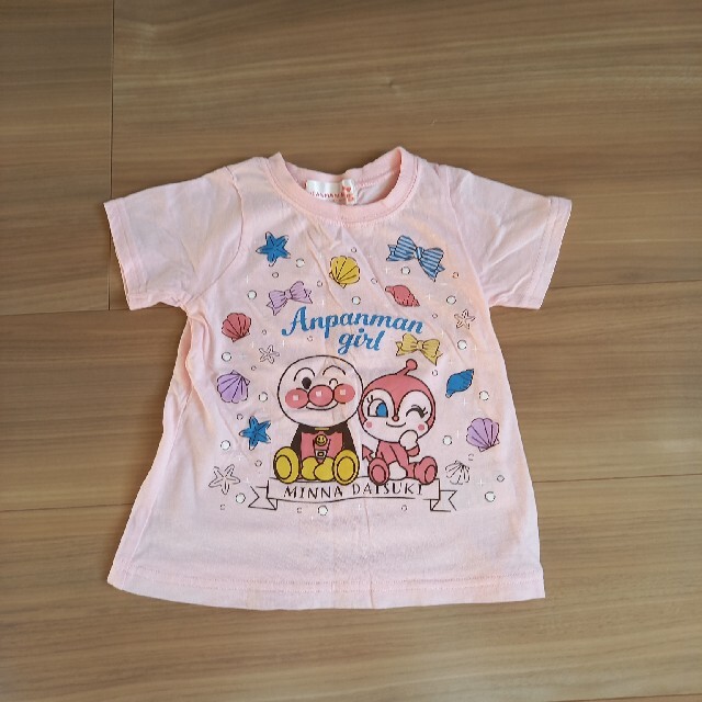 アンパンマン(アンパンマン)のアンパンマン　Tシャツ90 キッズ/ベビー/マタニティのキッズ服女の子用(90cm~)(Tシャツ/カットソー)の商品写真