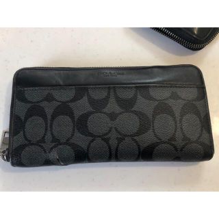 コーチ(COACH)のCOACH 長財布　ブラック　(長財布)