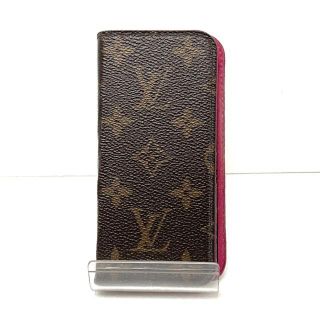 ルイヴィトン(LOUIS VUITTON)のルイヴィトン 携帯電話ケース モノグラム(モバイルケース/カバー)