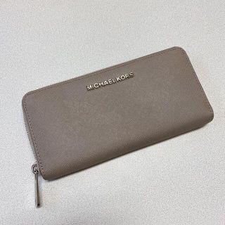 マイケルコース(Michael Kors)のマイケルコース　長財布　グレー(財布)