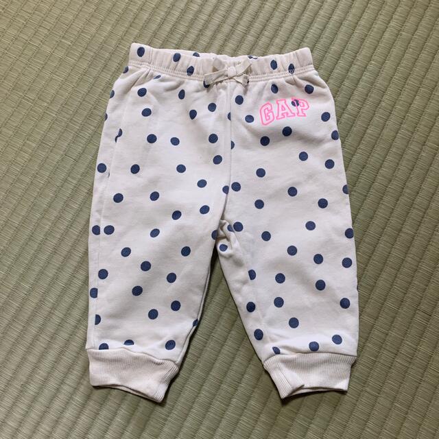 GAP(ギャップ)の美品GAPベビー　Disneyミニー　ボトムス3-6m キッズ/ベビー/マタニティのベビー服(~85cm)(パンツ)の商品写真