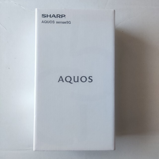 未開封 新品 AQUOS sense 5G SH-M17 ブラック