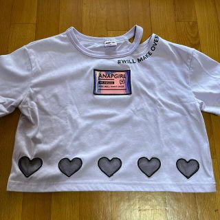 アナップ(ANAP)のANAP girl Tシャツ　xs(Tシャツ/カットソー)