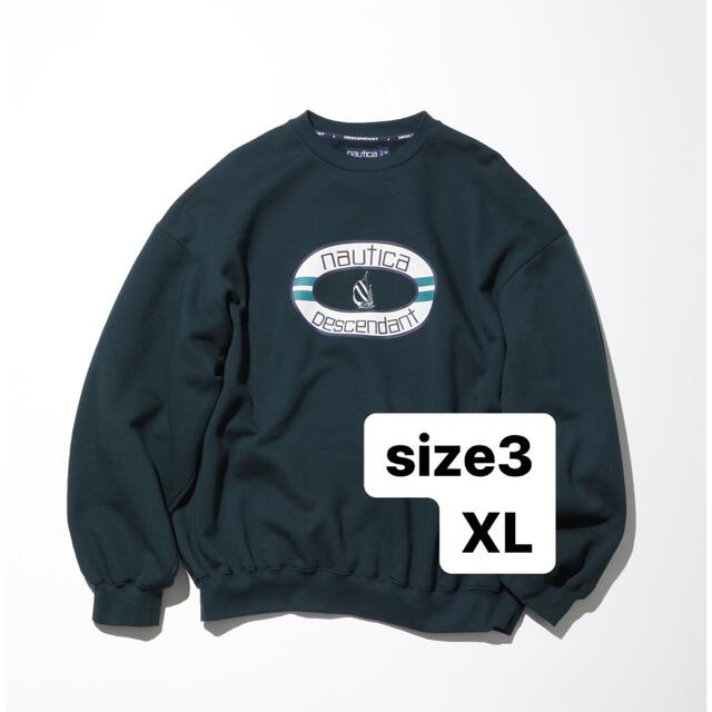 W)taps(ダブルタップス)のdescendant nautica FLOAT CREW NECK XL メンズのトップス(スウェット)の商品写真