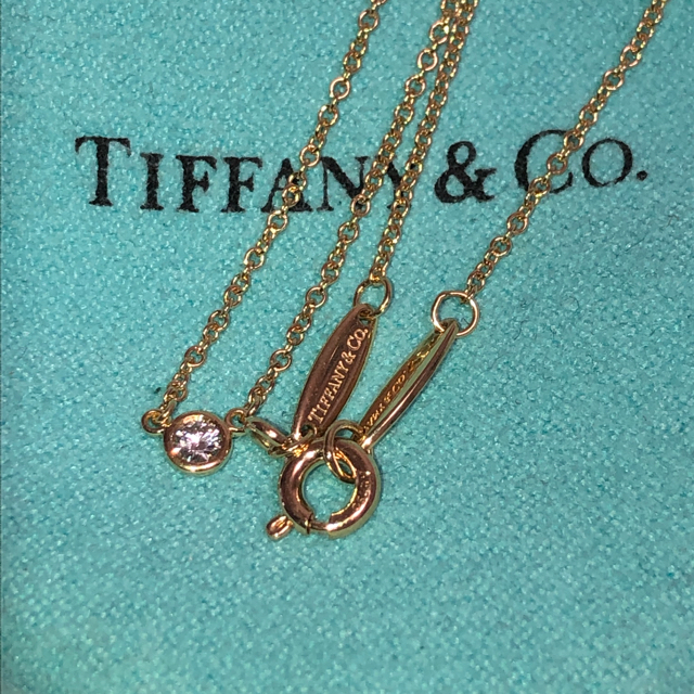 Tiffany & Co.(ティファニー)のティファニー バイザヤードネックレス  YG K18 レディースのアクセサリー(ネックレス)の商品写真