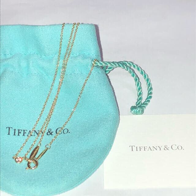 Tiffany & Co.(ティファニー)のティファニー バイザヤードネックレス  YG K18 レディースのアクセサリー(ネックレス)の商品写真