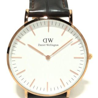 ダニエルウェリントン(Daniel Wellington)のダニエルウェリントン 腕時計 - B14 白(腕時計)