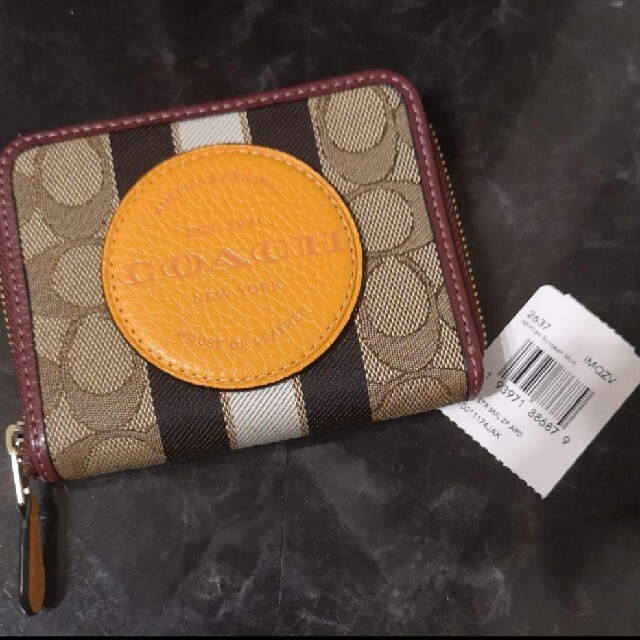 COACH - ※naka様専用※COACH コーチ シグネチャー オレンジ 財布の通販