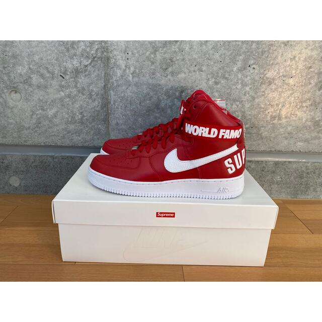 人気の雑貨がズラリ！ Supreme - Nike AIR FORCE 1 HIGH supreme sp