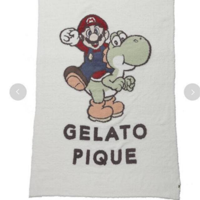 gelato pique(ジェラートピケ)の新品★ジェラートピケ スーパーマリオ　ブランケット　膝掛け キッズ/ベビー/マタニティのこども用ファッション小物(おくるみ/ブランケット)の商品写真