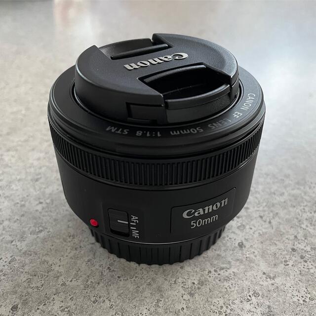 Canon(キヤノン)のCanon EF50mm F1.8 STM スマホ/家電/カメラのカメラ(レンズ(単焦点))の商品写真