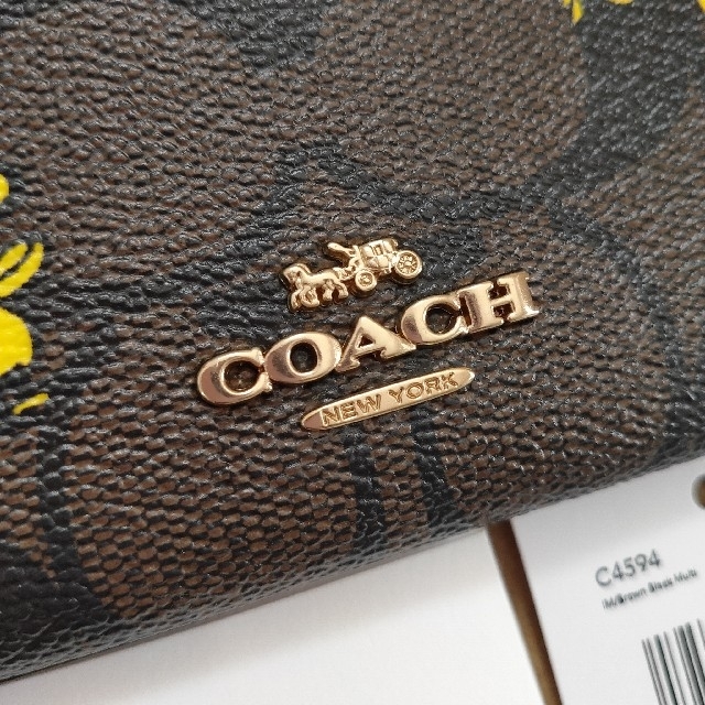 COACH(コーチ)の再入荷★COACH & PEANUTS ミニ パスケース ウッドストック 大人気 レディースのファッション小物(名刺入れ/定期入れ)の商品写真