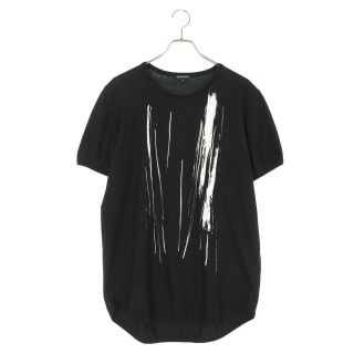 アンドゥムルメステール(Ann Demeulemeester)のアンドゥムルメステール フロントプリントTシャツ M(Tシャツ/カットソー(半袖/袖なし))