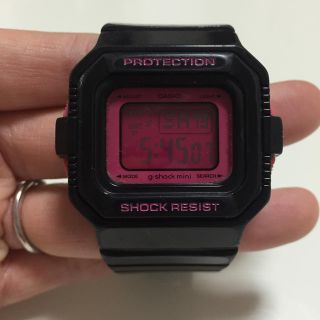 ジーショック(G-SHOCK)のGショックミニ★ピンク★時計★CASIO(腕時計)