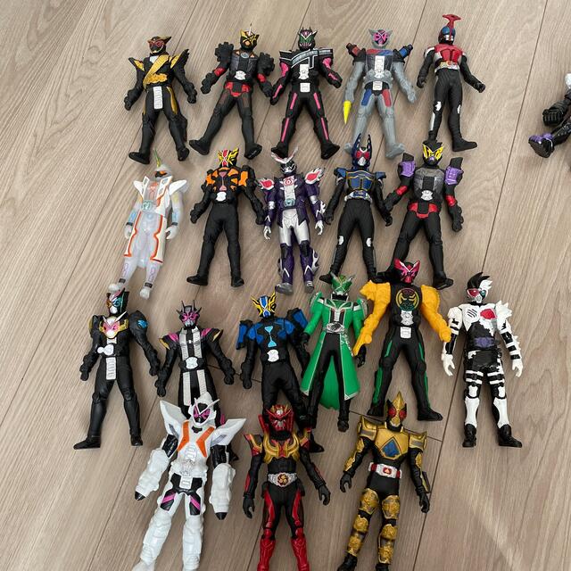 仮面ライダーソフビ 戦隊ヒーローソフビの通販 by ユチャコフ's shop
