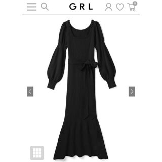 グレイル(GRL)のGRL 新品未使用タグ付きワンピース(ロングワンピース/マキシワンピース)