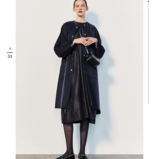 Drawer - Drawer ドゥロワー パフスリーブシルクワンピース 定価 Drawer - Drawer ドゥロワー パフスリーブシルクワンピース 定価