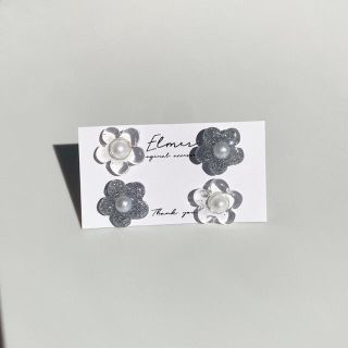 【SALE】2set flower pierce ❁(ピアス)