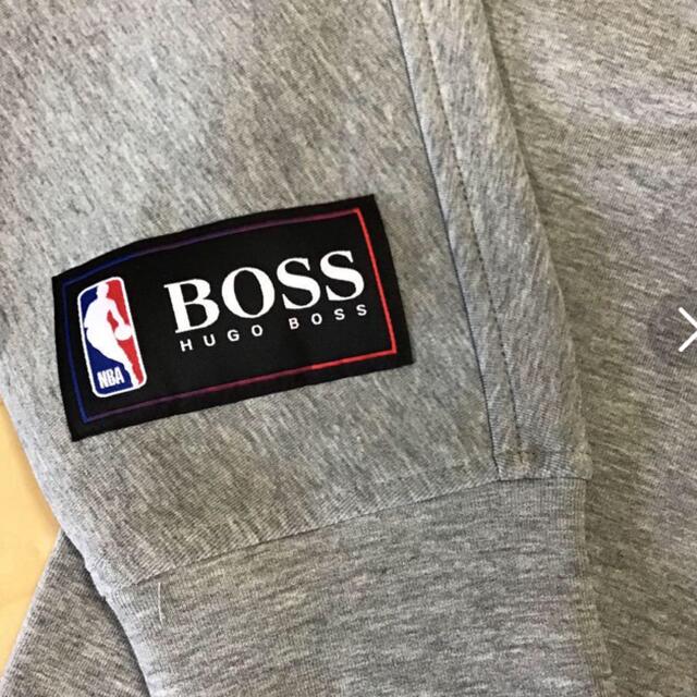 HUGO BOSS(ヒューゴボス)のBOSS X NBA ジップネックスウェットシャツ コラボレーションロゴ☆ メンズのトップス(スウェット)の商品写真