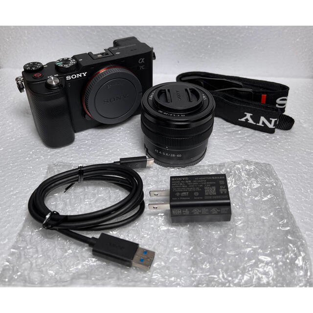 デジタルカメラ【美品】4年保証付　SONY α7C ILCE-7CL ズームレンズキット