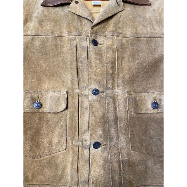 RRL スエード　レザージャケット