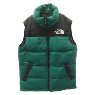 ノースフェイス(THE NORTH FACE) ダウンベスト(メンズ)（グリーン ...