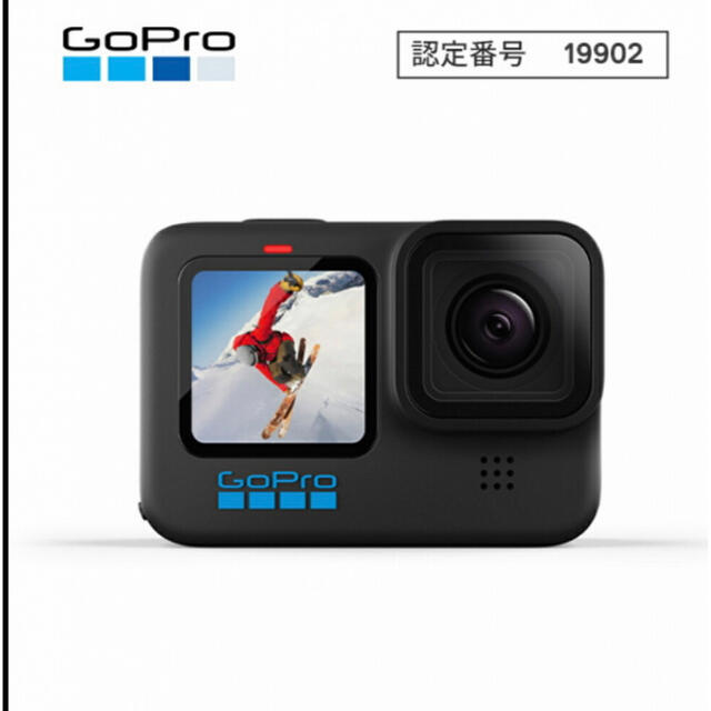 スマホ GoPro - GoPro HERO10 ゴープロ ヒーロー10 ブラック国内正規品の通販 by M｜ゴープロならラクマ ムレートが