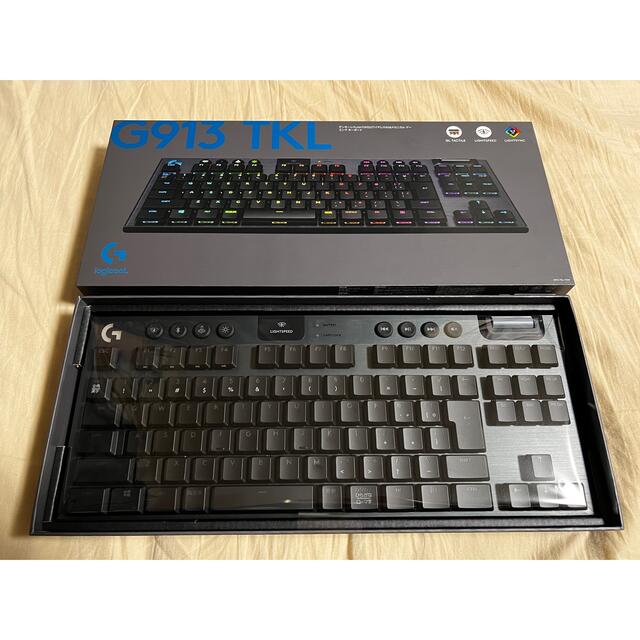 PC/タブレット PC周辺機器 Logicool ゲーミングキーボード G913 TKL タクタイル 日本語配列 