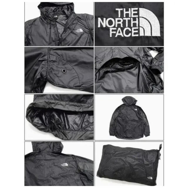 THE NORTH FACE(ザノースフェイス)のTHE NORTH FACE  ブライト サイド アノラック パーカー　M 黒 メンズのジャケット/アウター(マウンテンパーカー)の商品写真