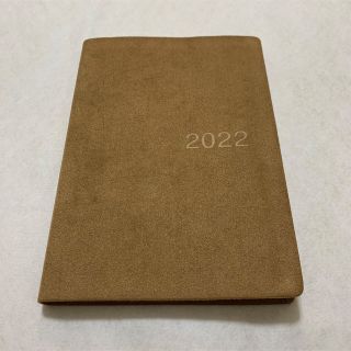 ムジルシリョウヒン(MUJI (無印良品))の無印良品｜スケジュール帳｜スエード｜2022年｜無印｜無印手帳｜手帳｜ベージュ(カレンダー/スケジュール)