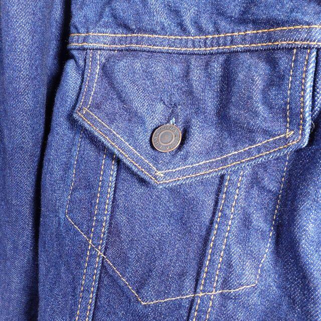CIOTA　デニムジャケット　レディース　ネイビー メンズのジャケット/アウター(Gジャン/デニムジャケット)の商品写真