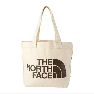 ザノースフェイス(THE NORTH FACE)のノースフェイス　コットン　トートバッグ　NF0A3VWQ キナリ　ブラウン(トートバッグ)