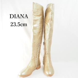 ダイアナ(DIANA)のDIANAダイアナ*ニーハイブーツ*23.5cm*B0744(ブーツ)