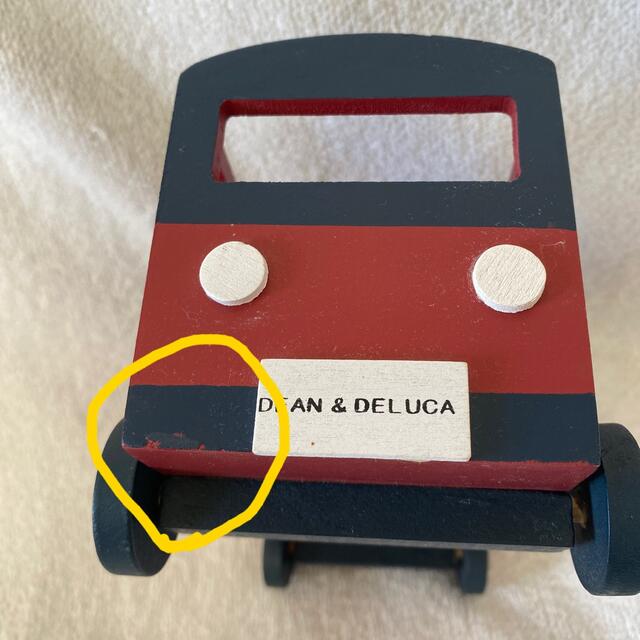 DEAN & DELUCA(ディーンアンドデルーカ)のDEAN & DELUCA  ディーンアンドデルーカ　木製　車の小物入れ インテリア/住まい/日用品のインテリア小物(小物入れ)の商品写真