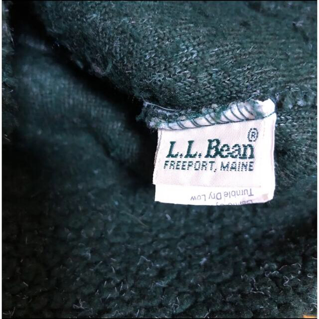 L.L.Bean(エルエルビーン)のtutu様　専用　エルエルビーン　ニット帽   ニットキャップ　緑と黒　2点 キッズ/ベビー/マタニティのこども用ファッション小物(帽子)の商品写真