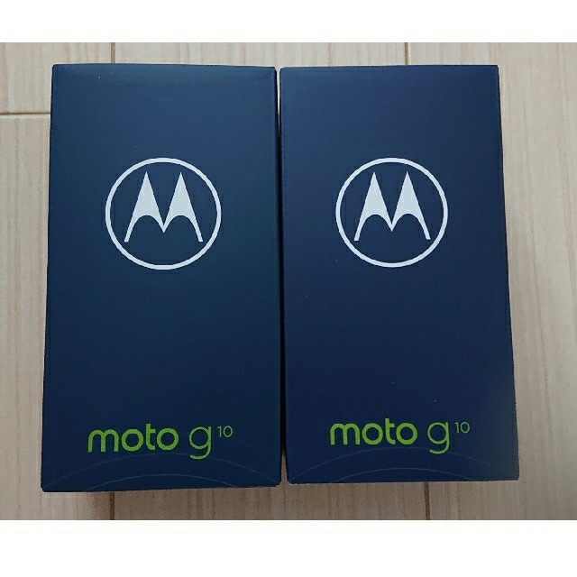 moto g10 新品未開封品　2台セット　サクラパール