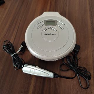 動作確認済 Audio Comm オーム電機 CDプレーヤー CDP-360N(ポータブルプレーヤー)