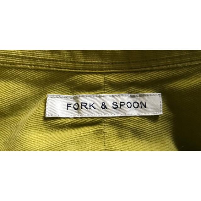 URBAN RESEARCH(アーバンリサーチ)のアーバンリサーチ　 FORK&SPOON グリーンのお洒落なシャツ レディースのトップス(シャツ/ブラウス(長袖/七分))の商品写真