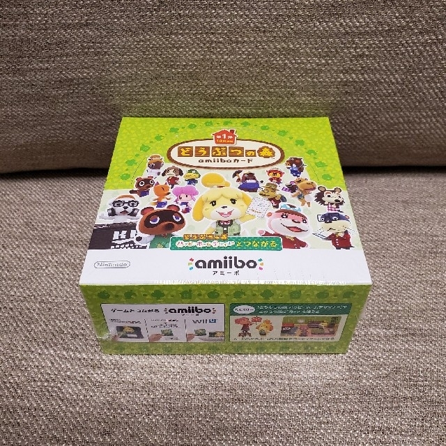 どうぶつの森 amiiboカード 第1弾 1BOX 50パック