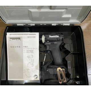 マキタ(Makita)のマキタ　インパクトドライバー　TD172D ブラック　新品未使用品！(工具/メンテナンス)