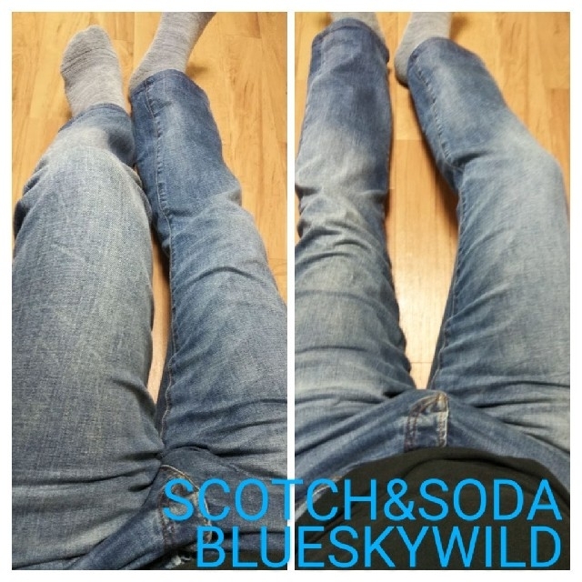 SCOTCH & SODA(スコッチアンドソーダ)のスコッチアンドソーダSCOTCH&SODAボタンフライテーパードデニムジーンズ メンズのパンツ(デニム/ジーンズ)の商品写真