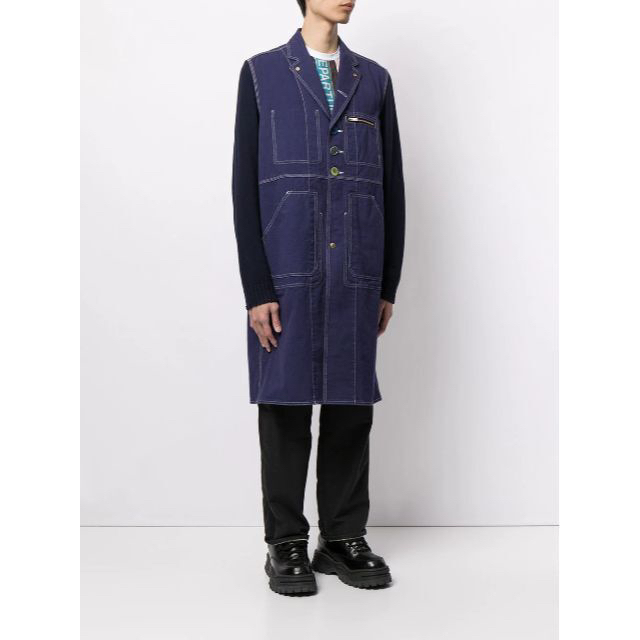 UNDERCOVER - 新品 タグ付 UNDERCOVER 21ss カラーブロック コート L ...