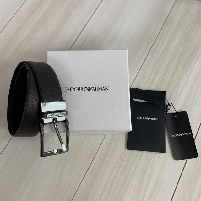 Emporio Armani(エンポリオアルマーニ)のエンポリオアルマーニ　メンズベルト　新品 メンズのファッション小物(ベルト)の商品写真